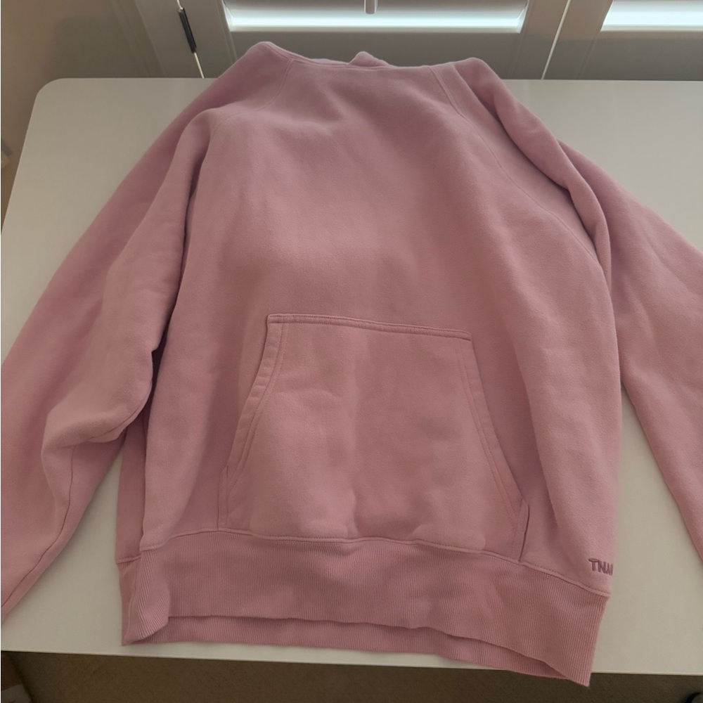 Pink Aritzia TNA Sweatfleece Cozy Fleece Mega Fit Hoodie